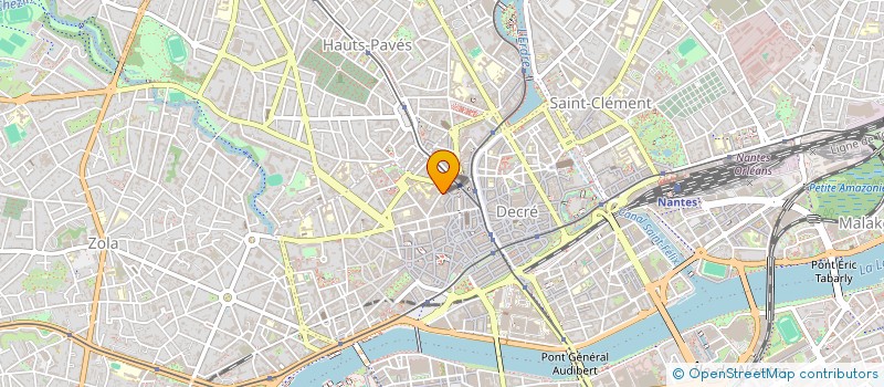 localisation de l'entreprise S.C.I. ISO à NANTES