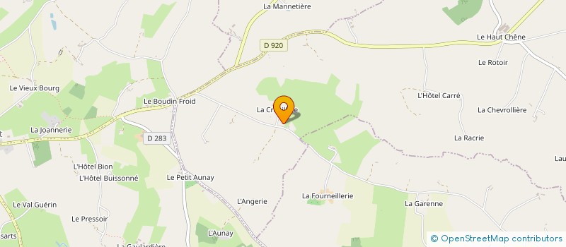 localisation de l'entreprise S.C.I. J.C.D.S. à SABLONS-SUR-HUISNE