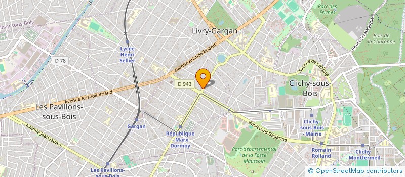 localisation de l'entreprise S.C.I J F S C 06 à LIVRY-GARGAN