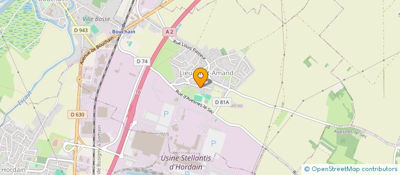 localisation de l'entreprise S.C.I. J.FLO  LIEU-SAINT-AMAND