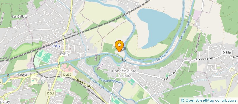 localisation de l'entreprise S.C.I. J.L.C.  CONDE-SAINTE-LIBIAIRE