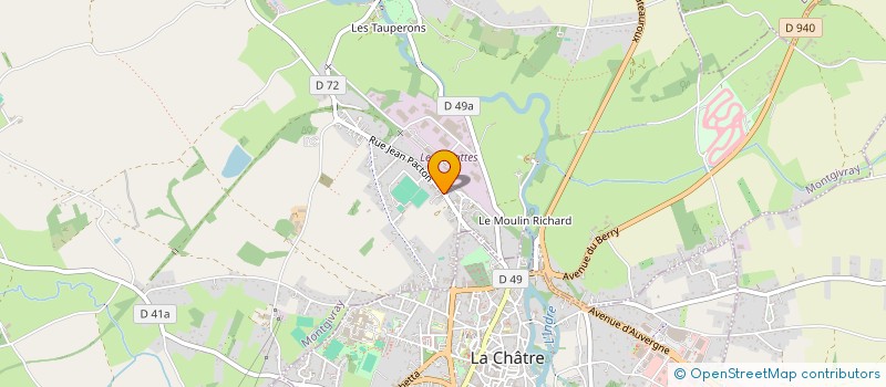 localisation de l'entreprise S.C.I J.T.2.E à MONTGIVRAY