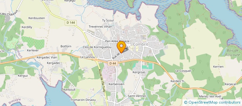 localisation de l'entreprise S.C.I. JABRI  PONT-L'ABBE