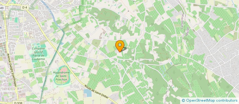 localisation de l'entreprise S C I JACK  CARPENTRAS