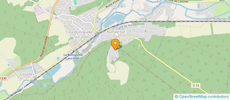 localisation de l'entreprise S.C.I JB IMMOBILIER  AULNAY-SUR-ITON