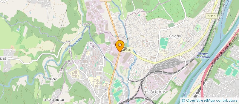 localisation de l'entreprise S.C.I. JEAN  GRIGNY