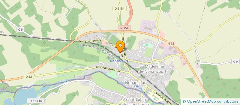 localisation de l'entreprise S.C.I. JEAN-MORG  NONANCOURT