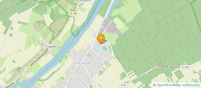 localisation de l'entreprise S.C.I JELM  FRENEUSE