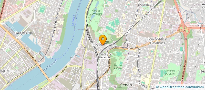 localisation de l'entreprise S.C.I. JEMINI  LORMONT