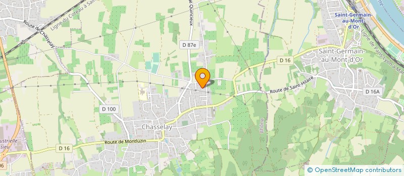 localisation de l'entreprise S.C.I. JERECARO TASSIN  CALUIRE-ET-CUIRE