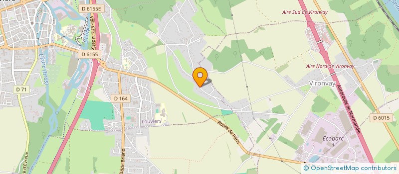 localisation de l'entreprise S.C.I JFT INVEST à LOUVIERS