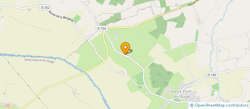 localisation de l'entreprise S.C.I. JGND  SAINT-PIERRE-EN-AUGE