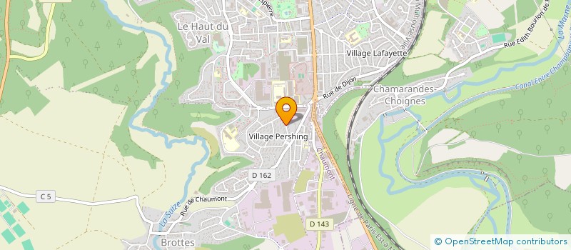 localisation de l'entreprise S.C.I. JMB à CHAUMONT