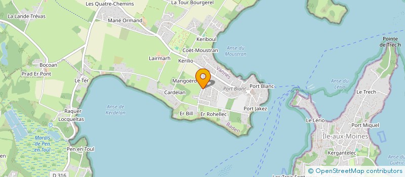 localisation de l'entreprise S.C.I. JOCALINE  BADEN