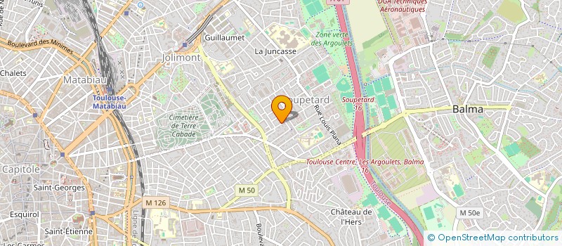 localisation de l'entreprise S.C.I JOCELYNE à TOULOUSE