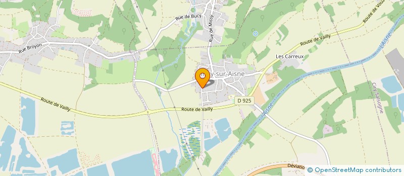 localisation de l'entreprise S.C.I. JOELENE  MISSY-SUR-AISNE