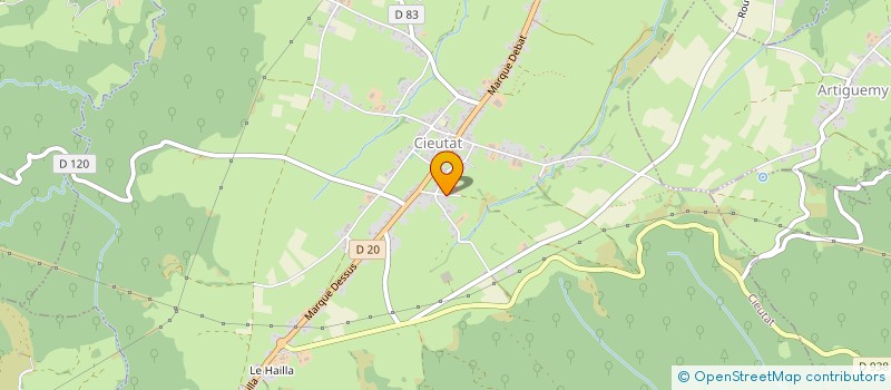 localisation de l'entreprise S.C.I. JOFFRE  CIEUTAT