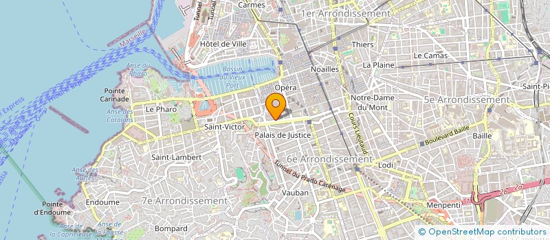 localisation de l'entreprise S C I JOPHIAL à MARSEILLE