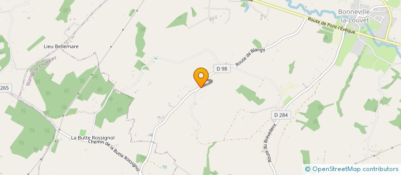 localisation de l'entreprise S.C.I. JOUET - CHADENEAU  LE BREVEDENT