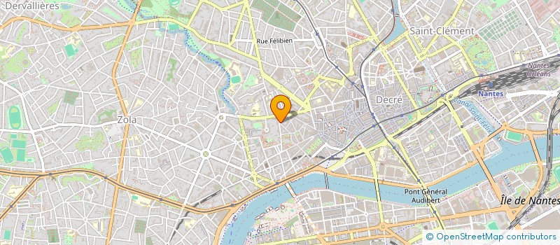 localisation de l'entreprise S.C.I. JUCAVIC  NANTES