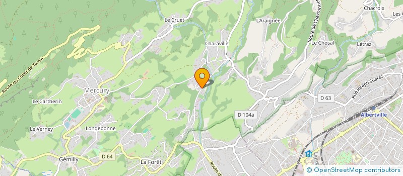 localisation de l'entreprise S.C.I. KAGE  MERCURY