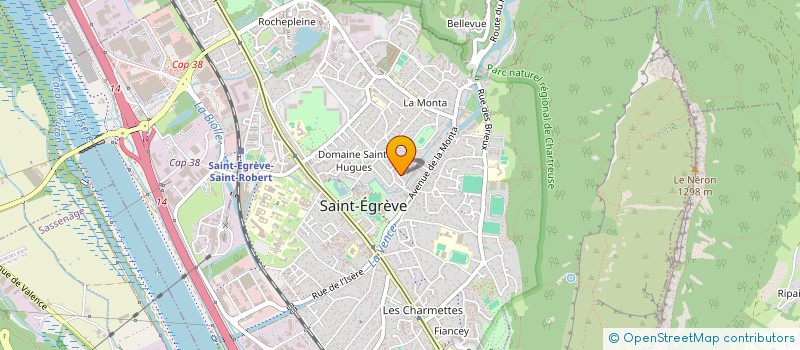 localisation de l'entreprise S.C.I. KARROUCH  SAINT-EGREVE