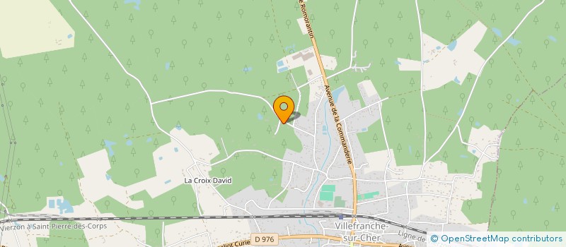 localisation de l'entreprise S.C.I. KELS  VILLEFRANCHE-SUR-CHER