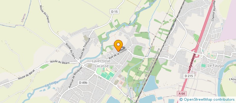 localisation de l'entreprise S.C.I. KER-CAN  LAVERNOSE-LACASSE