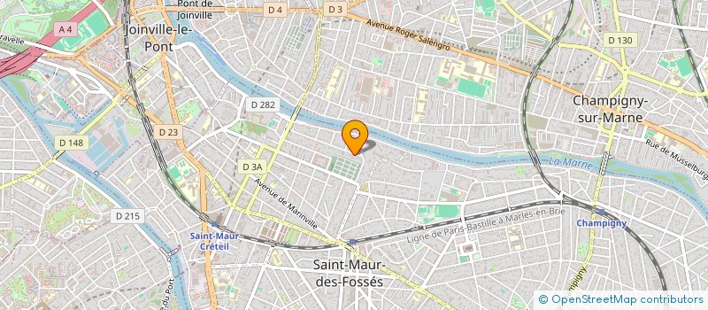 localisation de l'entreprise S.C.I. KILOU à SAINT-MAUR-DES-FOSSES