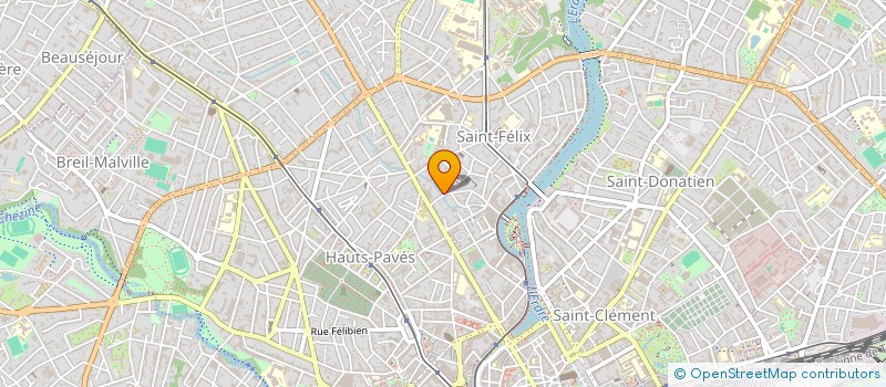 localisation de l'entreprise S.C.I KINE CLAE à NANTES