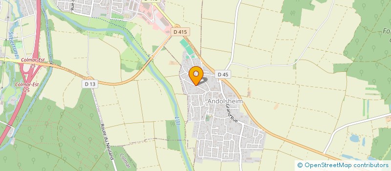 localisation de l'entreprise S.C.I. KR INVEST  ANDOLSHEIM