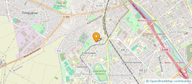 localisation de l'entreprise S.C.I. KTIRIA  REIMS