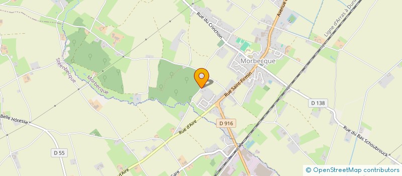 localisation de l'entreprise S.C.I. KYRIEL IMMOBILIER  HAZEBROUCK
