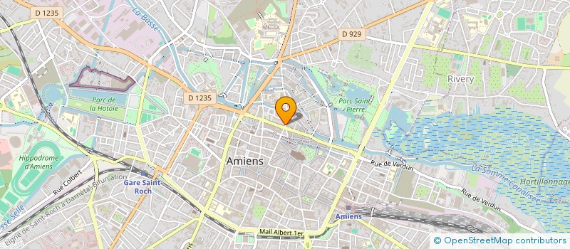 localisation de l'entreprise S.C.I.L. à AMIENS