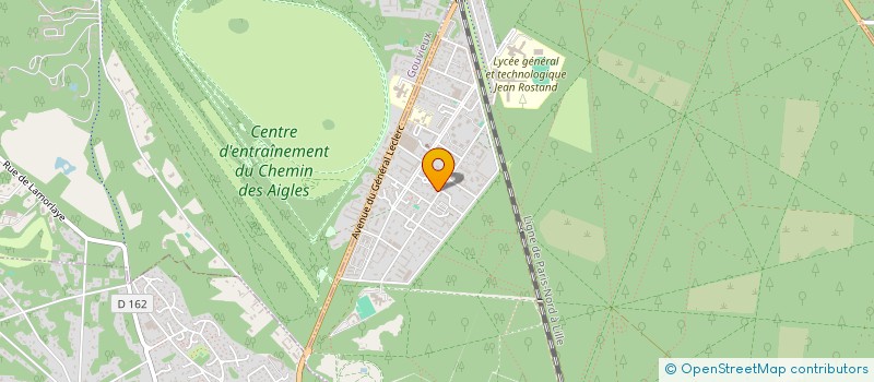 localisation de l'entreprise S.C.I. L'ADOUR  CHANTILLY