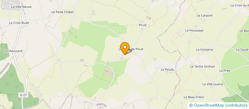 localisation de l'entreprise S.C.I. L'ARMORIQUE  PLEDRAN