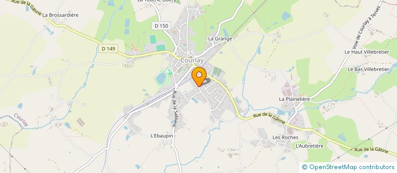 localisation de l'entreprise S.C.I. L'AUGUSTIN  COURLAY