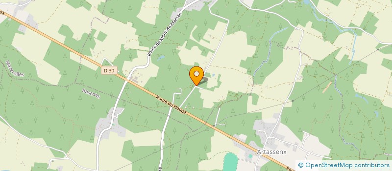 localisation de l'entreprise S.C.I L.D.D  LAGLORIEUSE