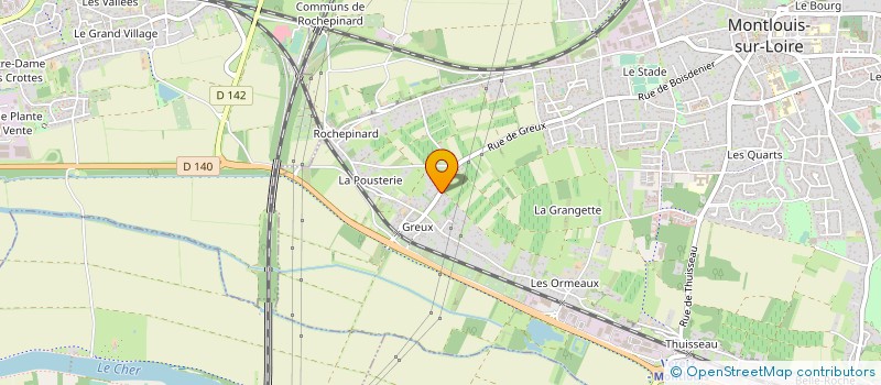localisation de l'entreprise S.C.I L'EQUINOXE à MONTLOUIS-SUR-LOIRE