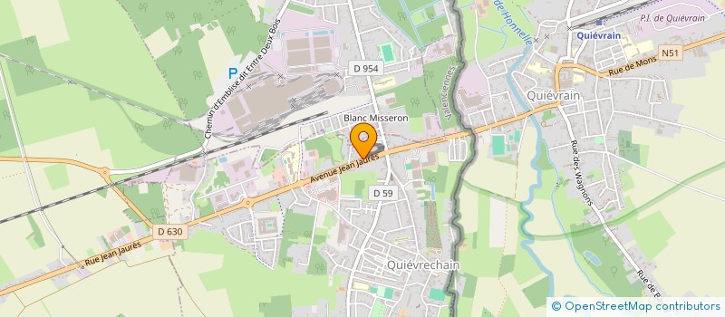 localisation de l'entreprise S.C.I. L.LEFEBVRE  QUIEVRECHAIN