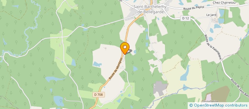 localisation de l'entreprise S C I L OCEAN  MONTPON-MENESTEROL