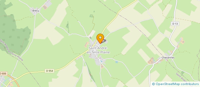 localisation de l'entreprise S.C.I. L'ODETTE  SAINT-ANDRE-EN-TERRE-PLAINE