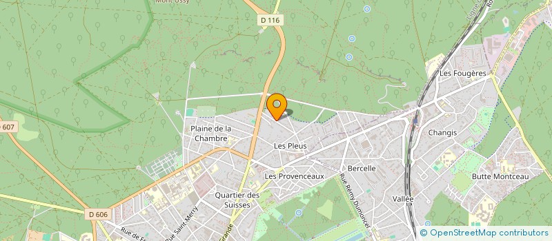 localisation de l'entreprise S.C.I. L'OREE  FONTAINEBLEAU