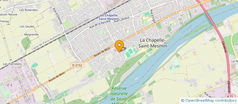 localisation de l'entreprise S.C.I. L.V. à LA CHAPELLE-SAINT-MESMIN