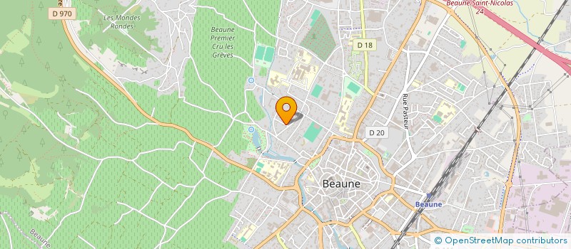 localisation de l'entreprise S.C.I LA CADOLE à BEAUNE