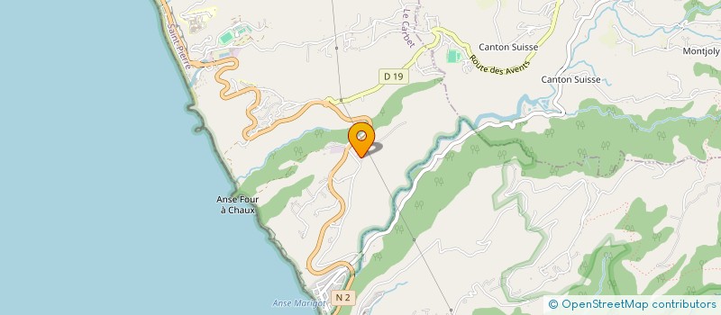 localisation de l'entreprise S.C.I. LA CARBETIENNE  LE CARBET