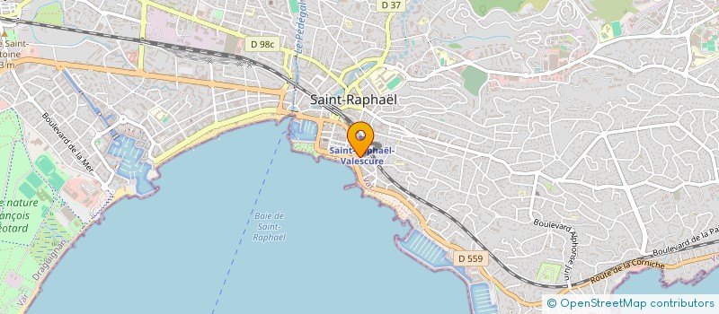 localisation de l'entreprise S.C.I. LA CHAPELLE  SAINT-RAPHAEL