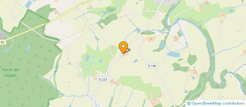 localisation de l'entreprise S.C.I. LA CHESNAIE  BEAUPREAU-EN-MAUGES