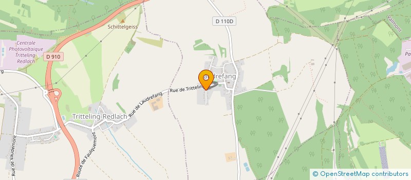 localisation de l'entreprise S.C.I. LA COCCINELLE  LAUDREFANG