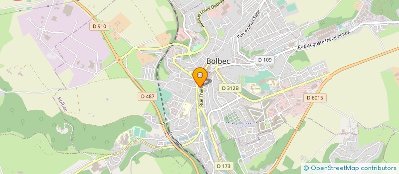 localisation de l'entreprise S.C.I. LA COLONOI  BOLBEC